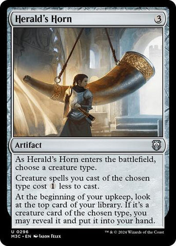Herald's Horn (Commander: Modern Horizons 3) Near Mint