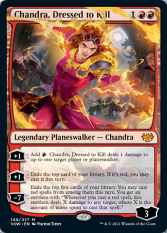 Chandra, Dressed to Kill (Innistrad: Crimson Vow) Near Mint