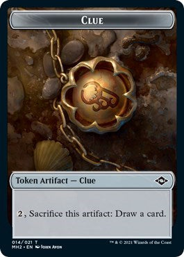 Clue (014) Token (Modern Horizons 2) Near Mint
