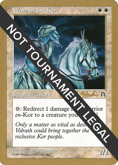 Warrior en-Kor - 1998 Brian Hacker (STH) (World Championship Decks) Near Mint