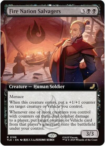 Fire Nation Salvagers (Extended Art) (Avatar: The Last Airbender: Eternal-Legal) Near Mint Foil