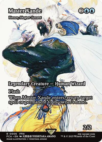 Master Xande - Venser, Shaper Savant (Showcase) (Universes Beyond: FINAL FANTASY: Through the Ages) Near Mint