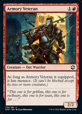 Armory Veteran (Adventures in the Forgotten Realms) Near Mint