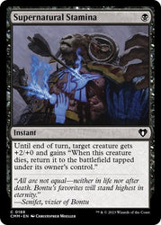 Supernatural Stamina (Commander Masters) Near Mint