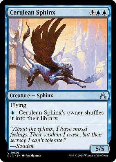 Cerulean Sphinx (Ravnica Remastered) Near Mint Foil