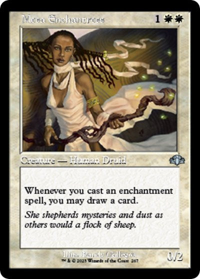 Mesa Enchantress (Retro Frame) (Dominaria Remastered) Near Mint