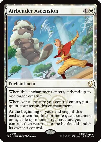 Airbender Ascension (Avatar: The Last Airbender) Light Play Foil