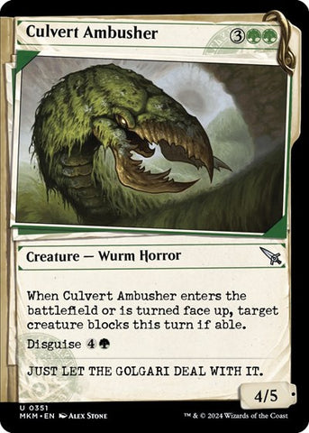 Culvert Ambusher (Showcase) (Murders at Karlov Manor) Near Mint