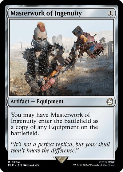 Masterwork of Ingenuity (Universes Beyond: Fallout) Light Play Foil