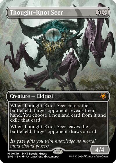 Thought-Knot Seer (Borderless) (Special Guests) Near Mint