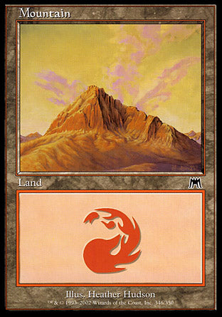 Mountain (346) (Onslaught) Near Mint