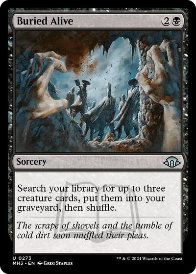 Buried Alive (Modern Horizons 3) Near Mint Foil