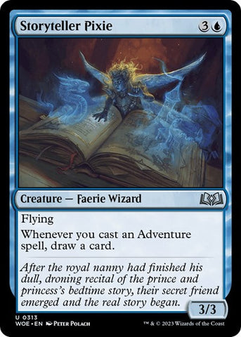 Storyteller Pixie (Wilds of Eldraine) Near Mint