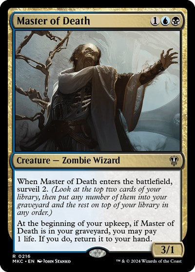 Master of Death (Commander: Murders at Karlov Manor) Near Mint