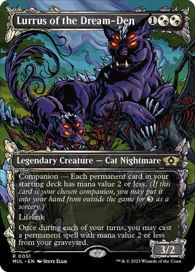 Lurrus of the Dream-Den (March of the Machine: Multiverse Legends) Light Play Foil