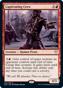 Captivating Crew (Commander 2020 Ikoria) Near Mint
