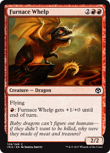 Furnace Whelp (Iconic Masters) Near Mint Foil