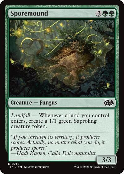 Sporemound (Foundations Jumpstart) Near Mint