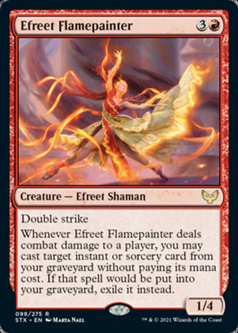 Efreet Flamepainter (Strixhaven) Near Mint
