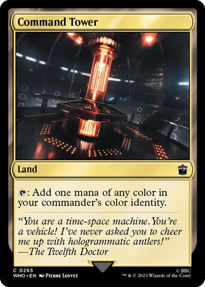 Command Tower (0265) (Universes Beyond: Doctor Who) Near Mint