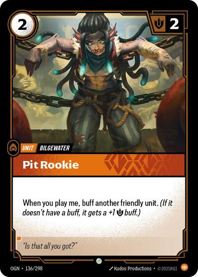 Pit Rookie (Origins) Near Mint