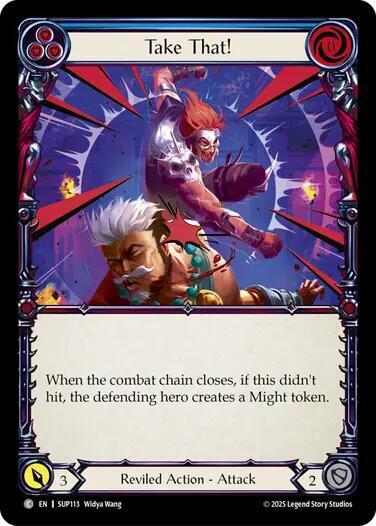 Take That! (Blue) (Super Slam) Near Mint