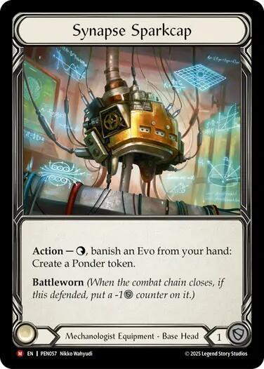 Synapse Sparkcap (Compendium of Rathe) Near Mint Cold Foil
