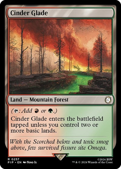 Cinder Glade (Universes Beyond: Fallout) Near Mint