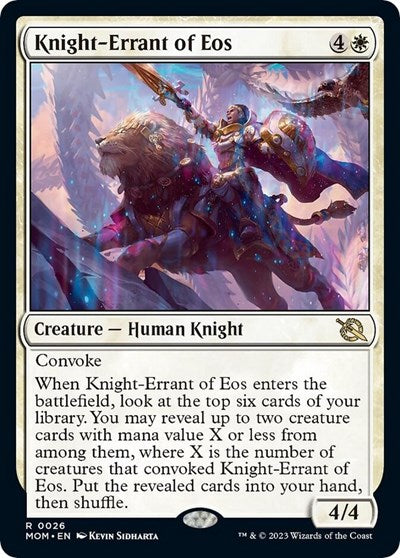 Knight-Errant of Eos (March of the Machine) Near Mint Foil