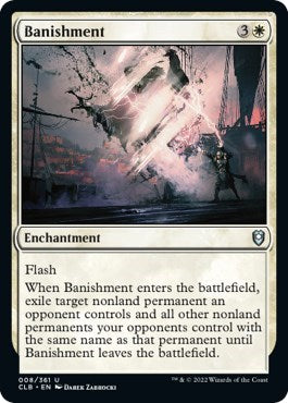 Banishment (Commander Legends: Battle for Baldur's Gate) Near Mint Foil