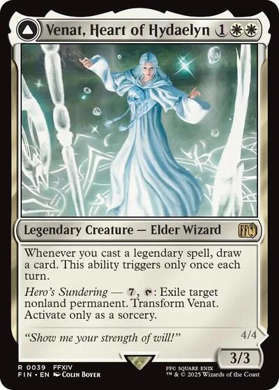 Venat, Heart of Hydaelyn (Universes Beyond: FINAL FANTASY) Near Mint Foil