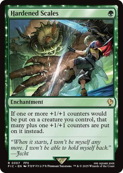 Hardened Scales (Commander: FINAL FANTASY) Near Mint