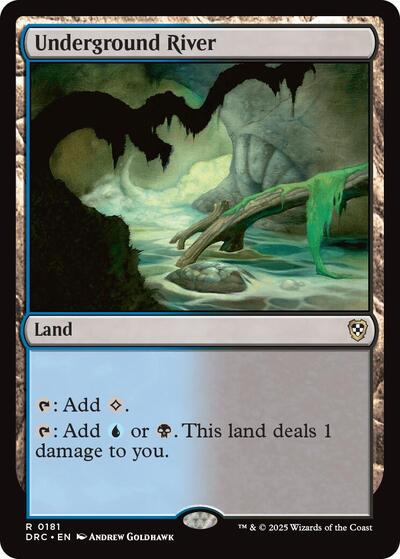 Underground River (Commander: Aetherdrift) Near Mint