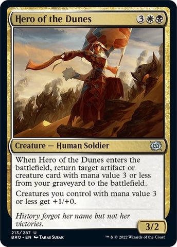 Hero of the Dunes (The Brothers' War) Near Mint