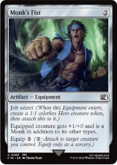 Monk's Fist (Universes Beyond: FINAL FANTASY) Near Mint