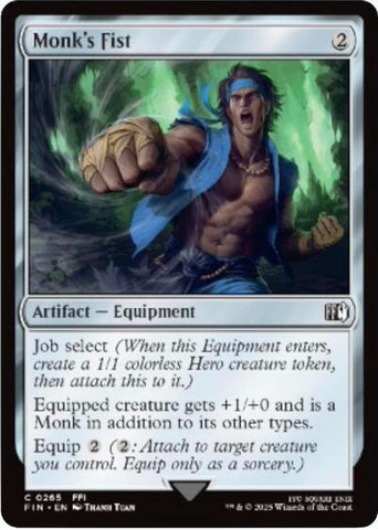 Monk's Fist (Universes Beyond: FINAL FANTASY) Near Mint