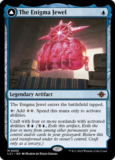 The Enigma Jewel (The Lost Caverns of Ixalan) Near Mint Foil
