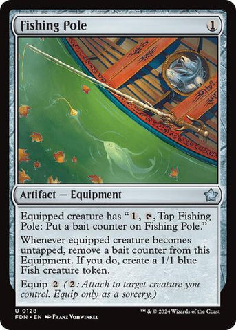 Fishing Pole (Foundations) Near Mint