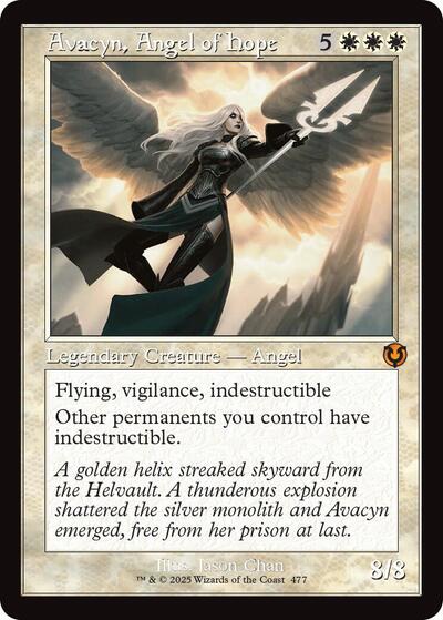 Avacyn, Angel of Hope (Retro Frame) (Innistrad Remastered) Near Mint