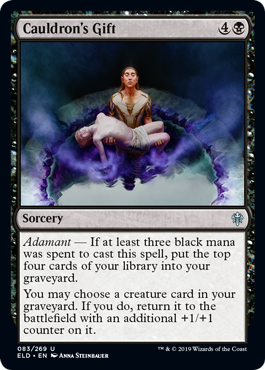Cauldron's Gift (Throne of Eldraine) Near Mint Foil