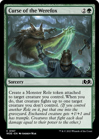 Curse of the Werefox (Wilds of Eldraine) Near Mint