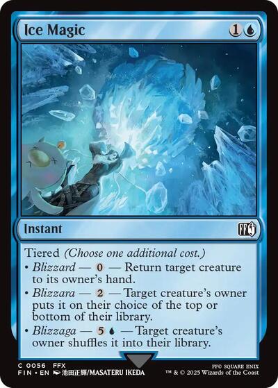 Ice Magic (Universes Beyond: FINAL FANTASY) Light Play Foil