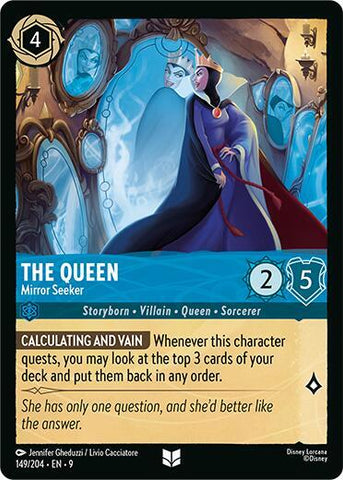 The Queen - Mirror Seeker (Fabled) Near Mint Cold Foil