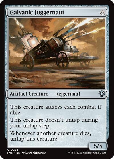 Galvanic Juggernaut (Innistrad Remastered) Near Mint Foil