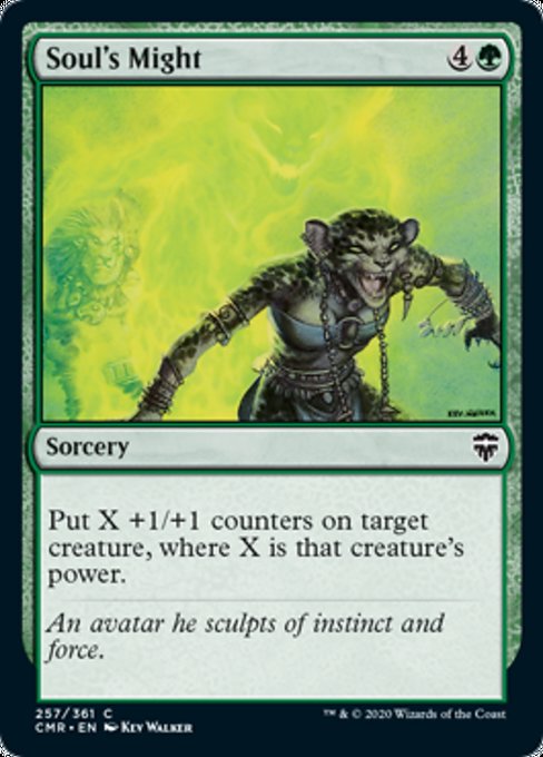Soul's Might (Commander Legends) Near Mint Foil