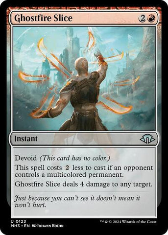 Ghostfire Slice (Modern Horizons 3) Near Mint Foil
