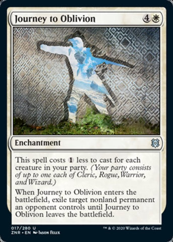 Journey to Oblivion (Zendikar Rising) Near Mint Foil