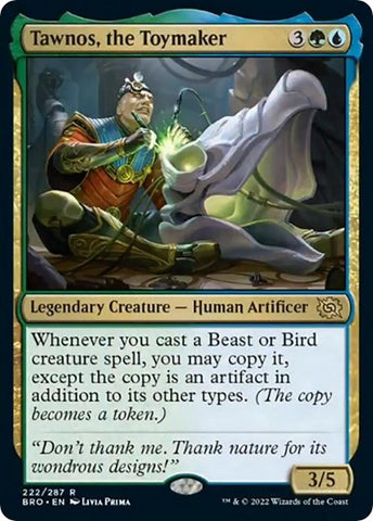 Tawnos, the Toymaker (The Brothers' War) Near Mint Foil