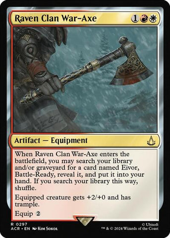 Raven Clan War-Axe (Universes Beyond: Assassin's Creed) Near Mint