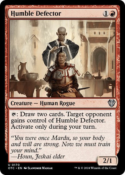 Humble Defector (Commander: Outlaws of Thunder Junction) Near Mint